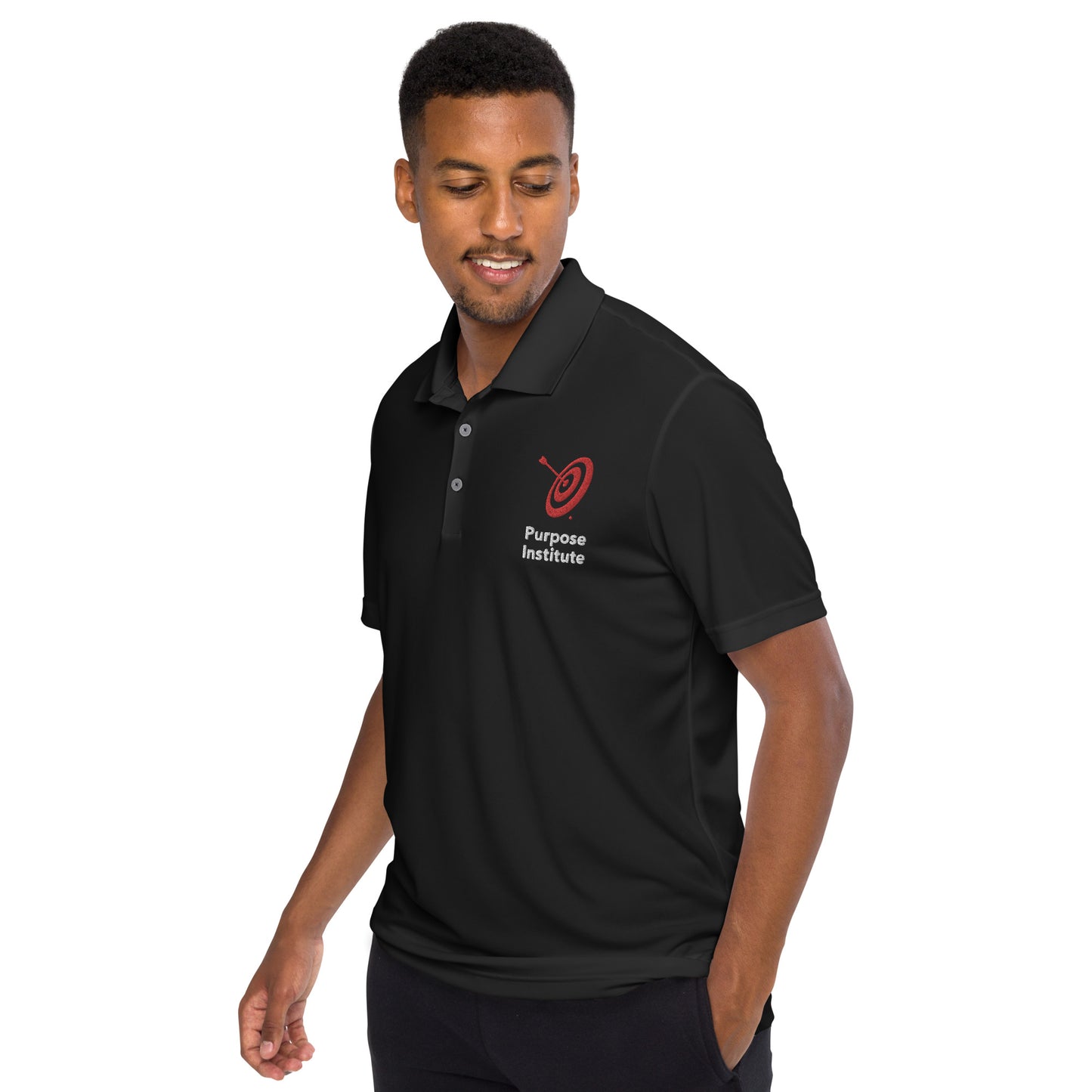 PI Logo adidas performance polo shirt