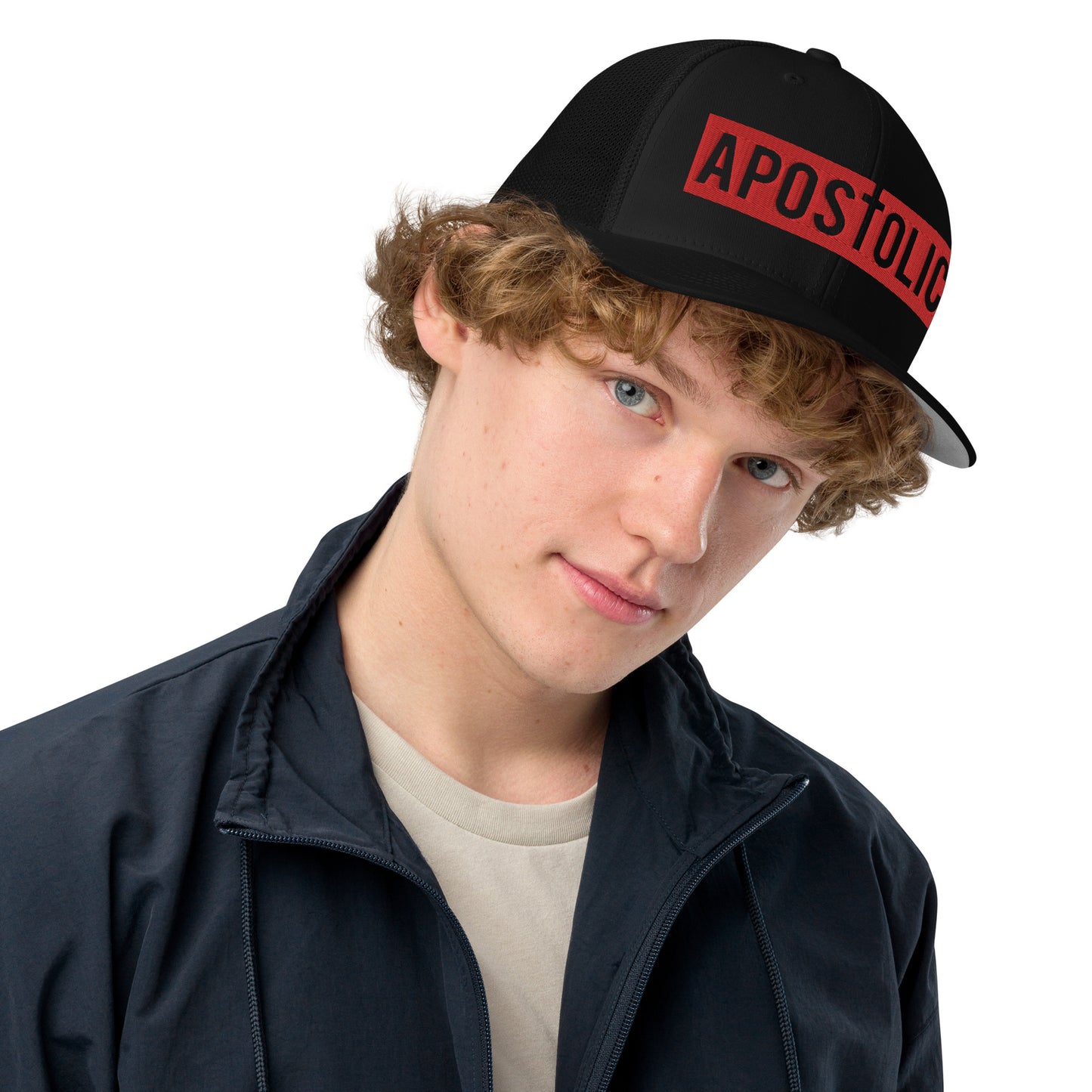 Apostolic FlexFit Closed-back trucker cap