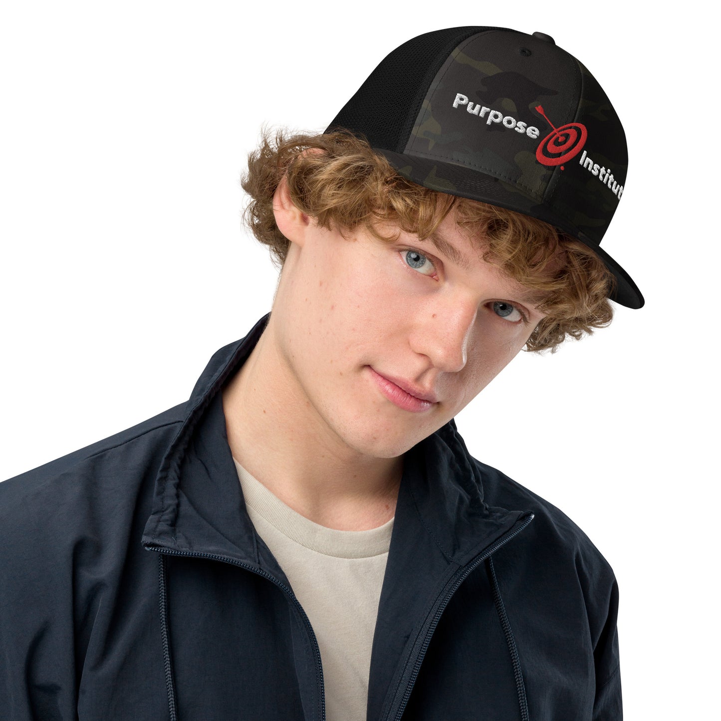 PI Flex-Fit Closed-back trucker cap