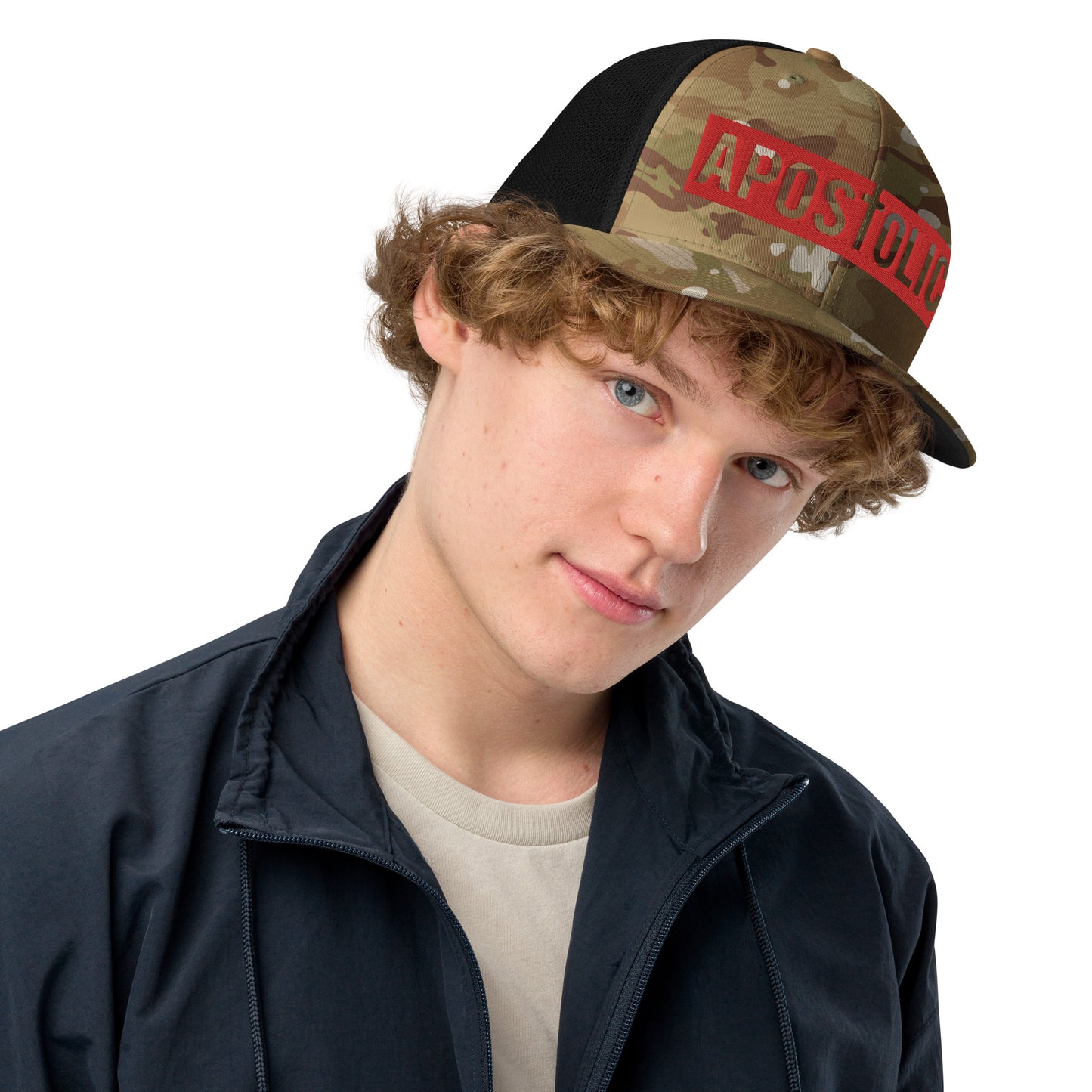 Apostolic FlexFit Closed-back trucker cap