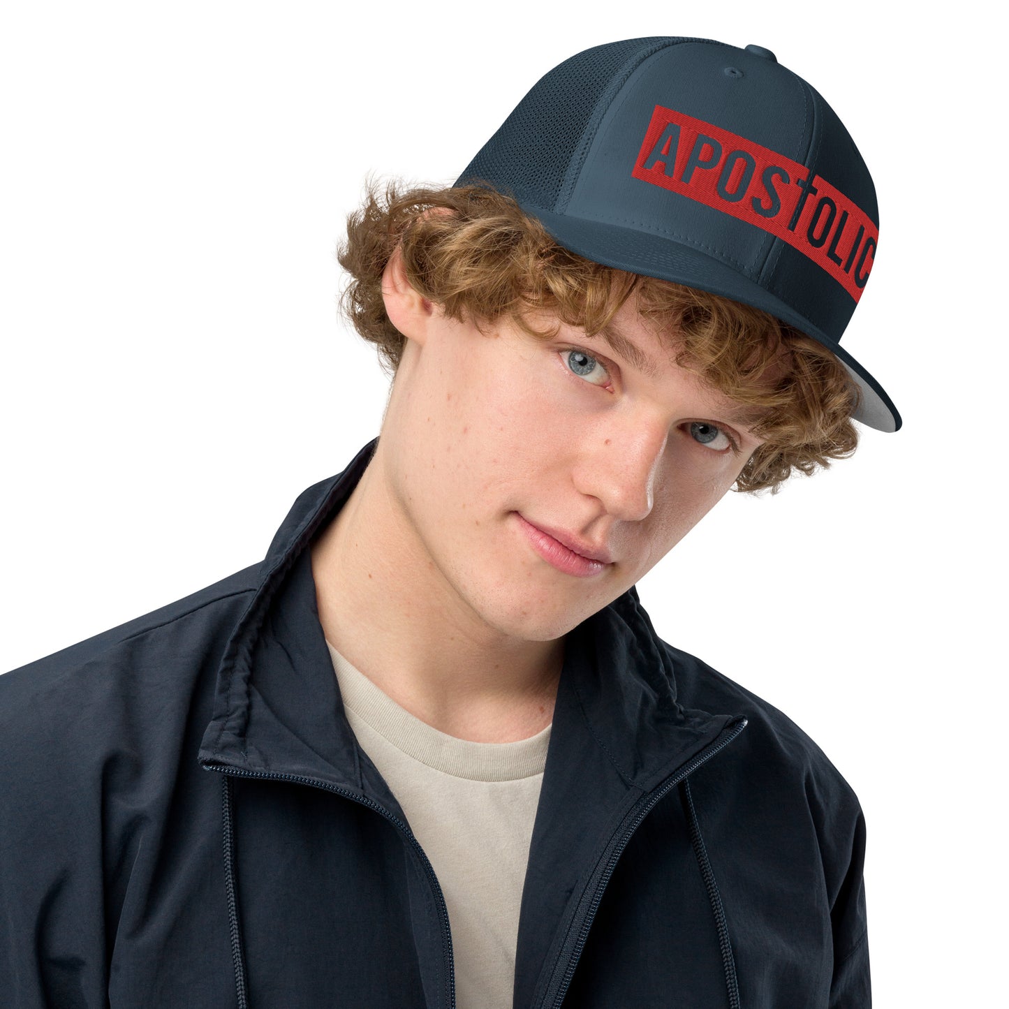 Apostolic FlexFit Closed-back trucker cap