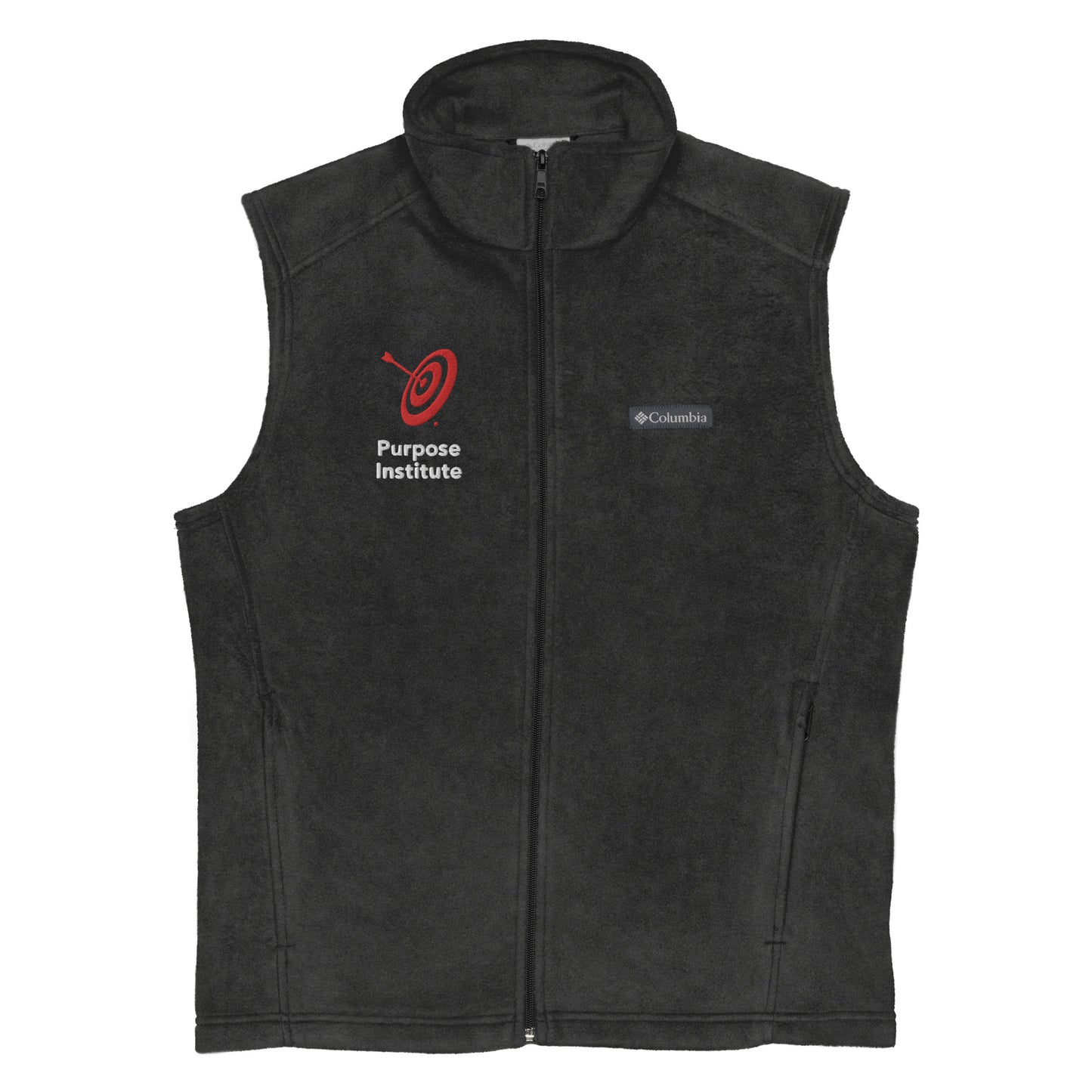 Men's PI Logo Columbia fleece vest