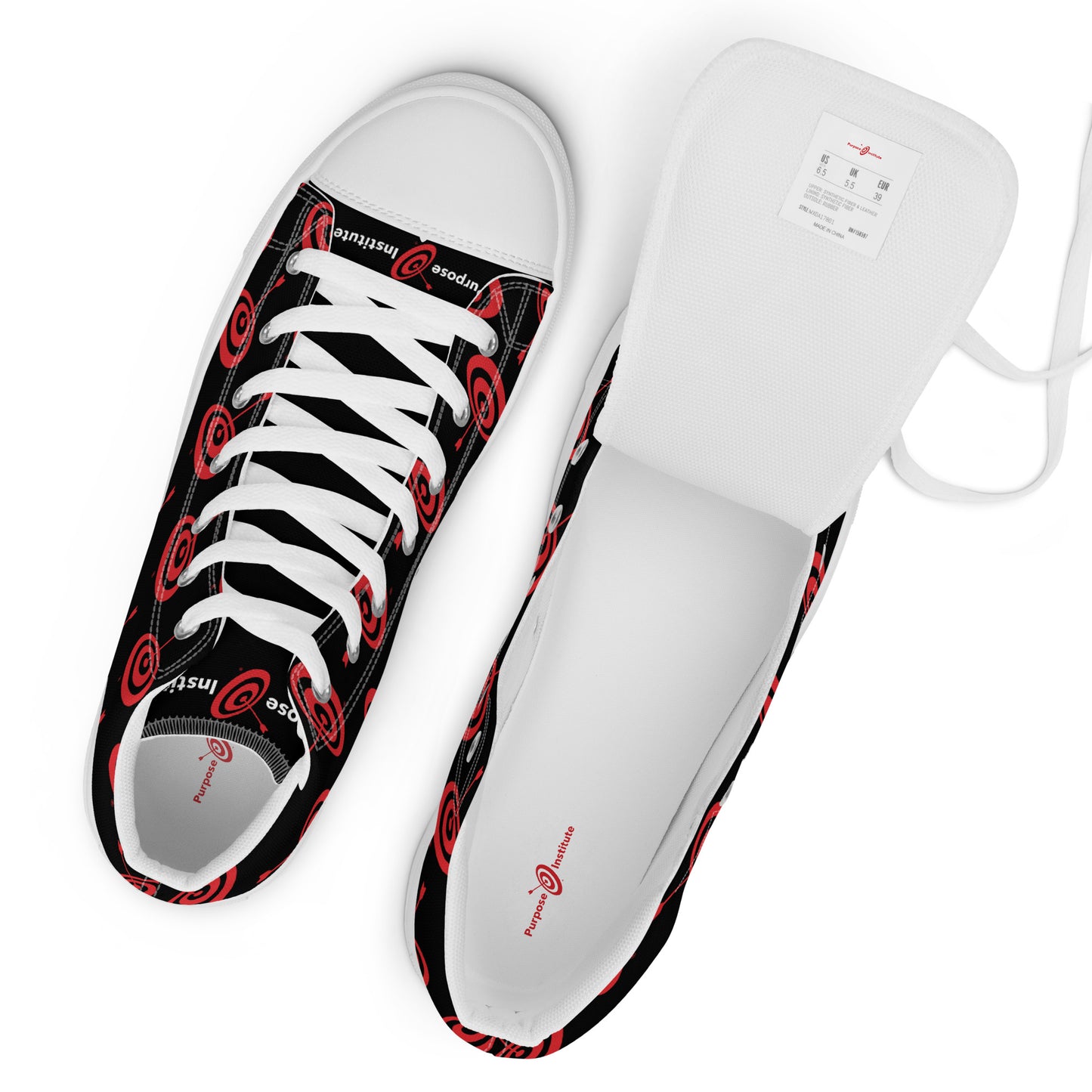 PI Target Men’s high top canvas shoes