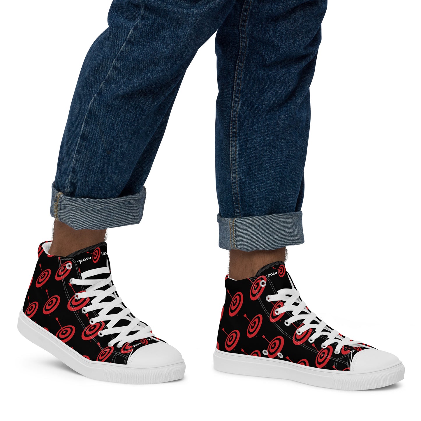 PI Target Men’s high top canvas shoes