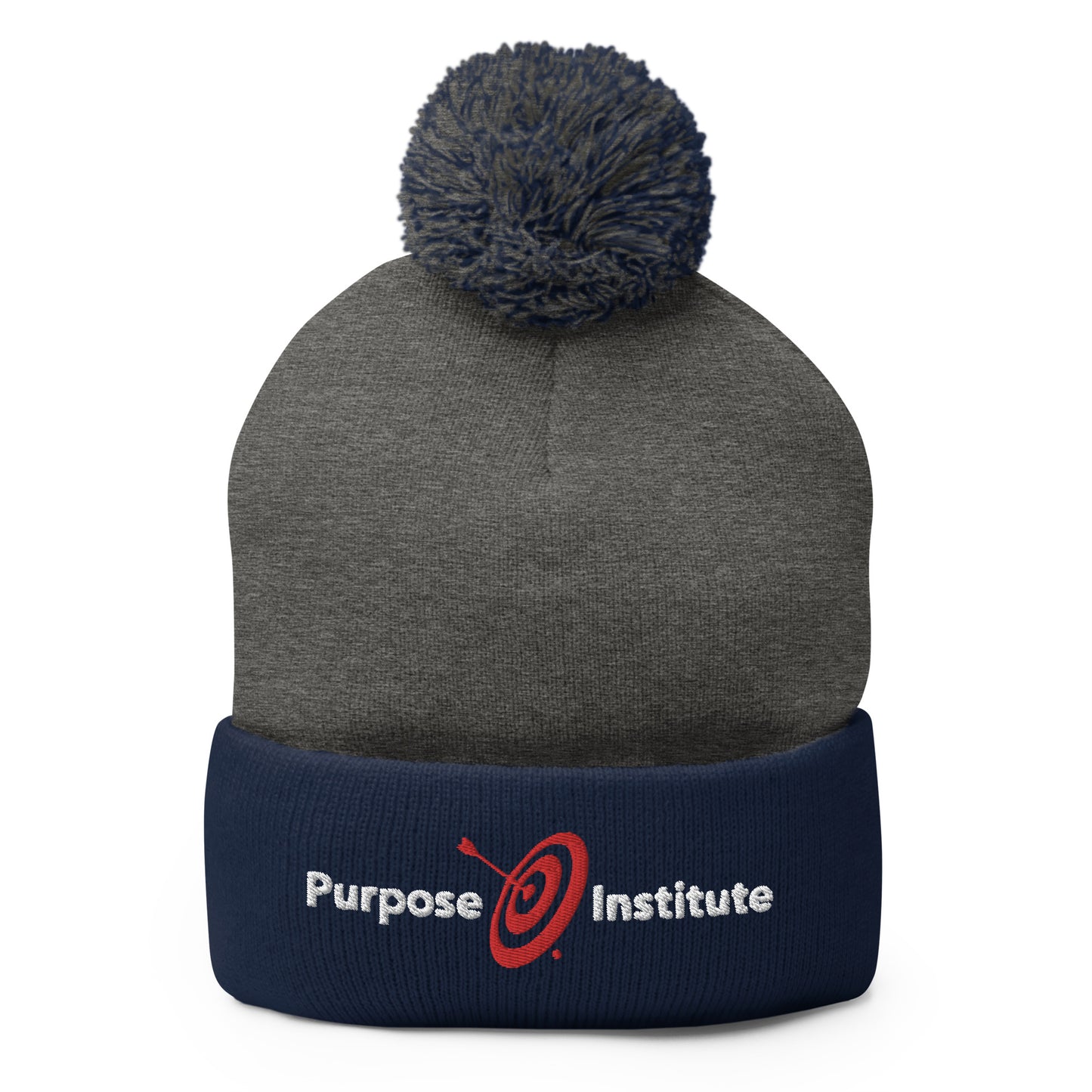 PI Logo Pom-Pom Beanie