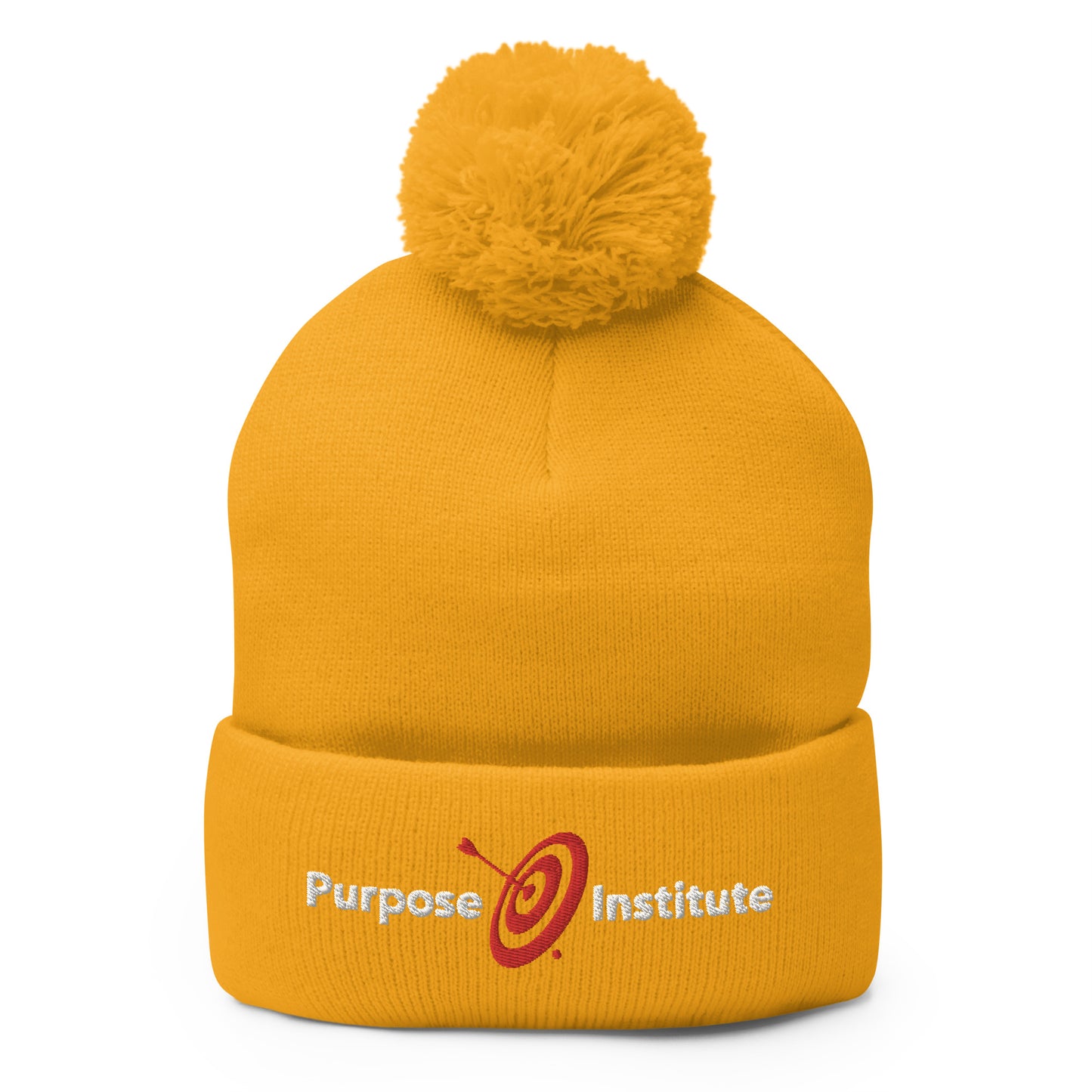 PI Logo Pom-Pom Beanie