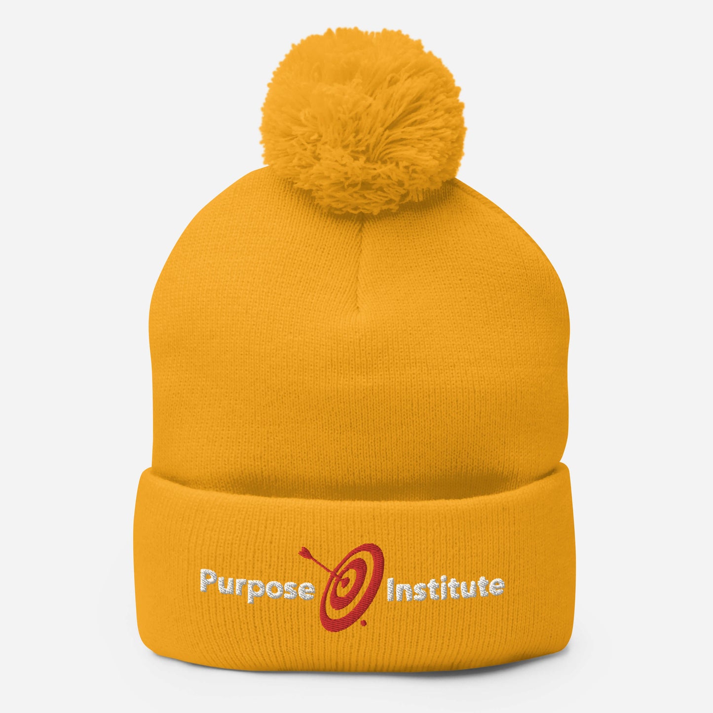 PI Logo Pom-Pom Beanie