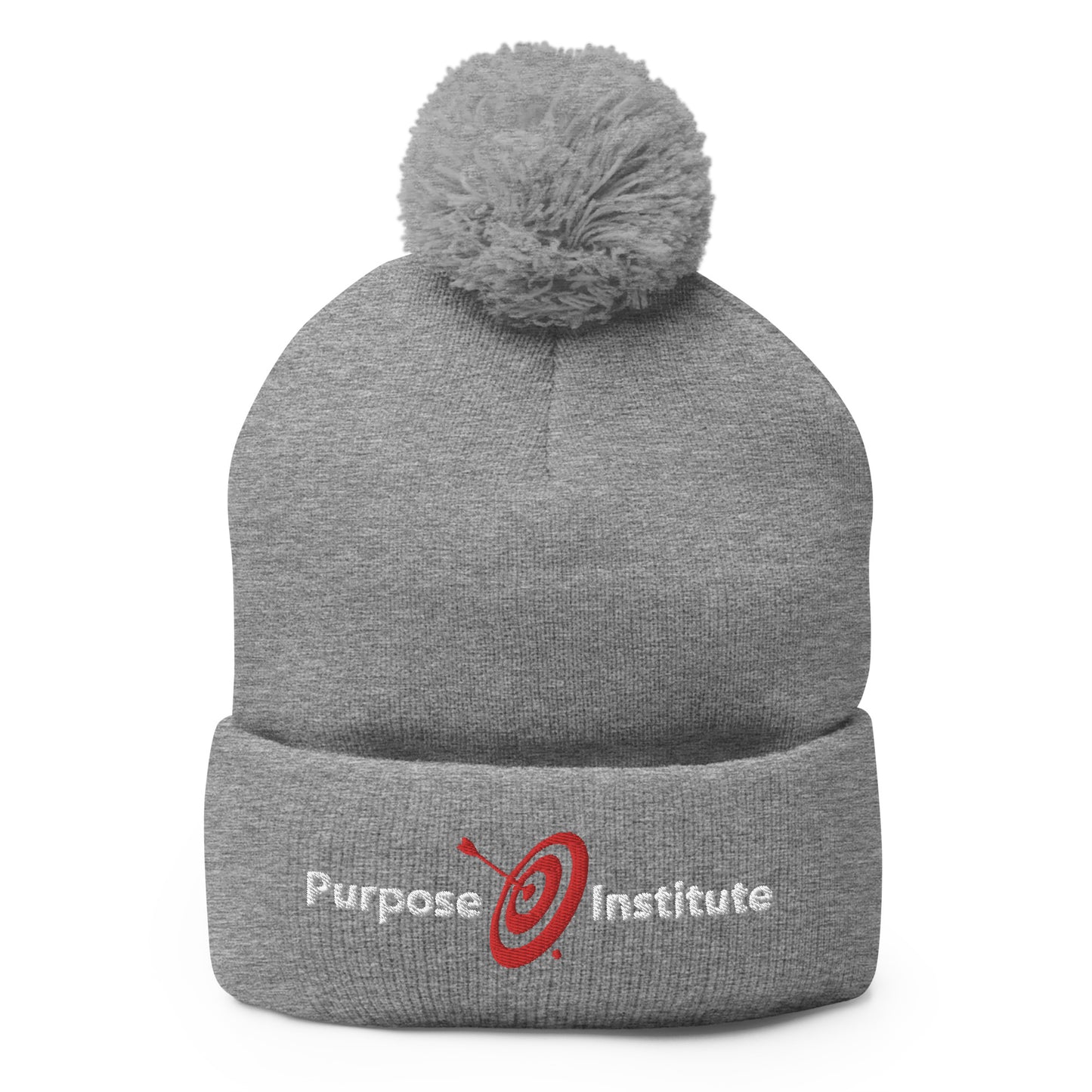 PI Logo Pom-Pom Beanie