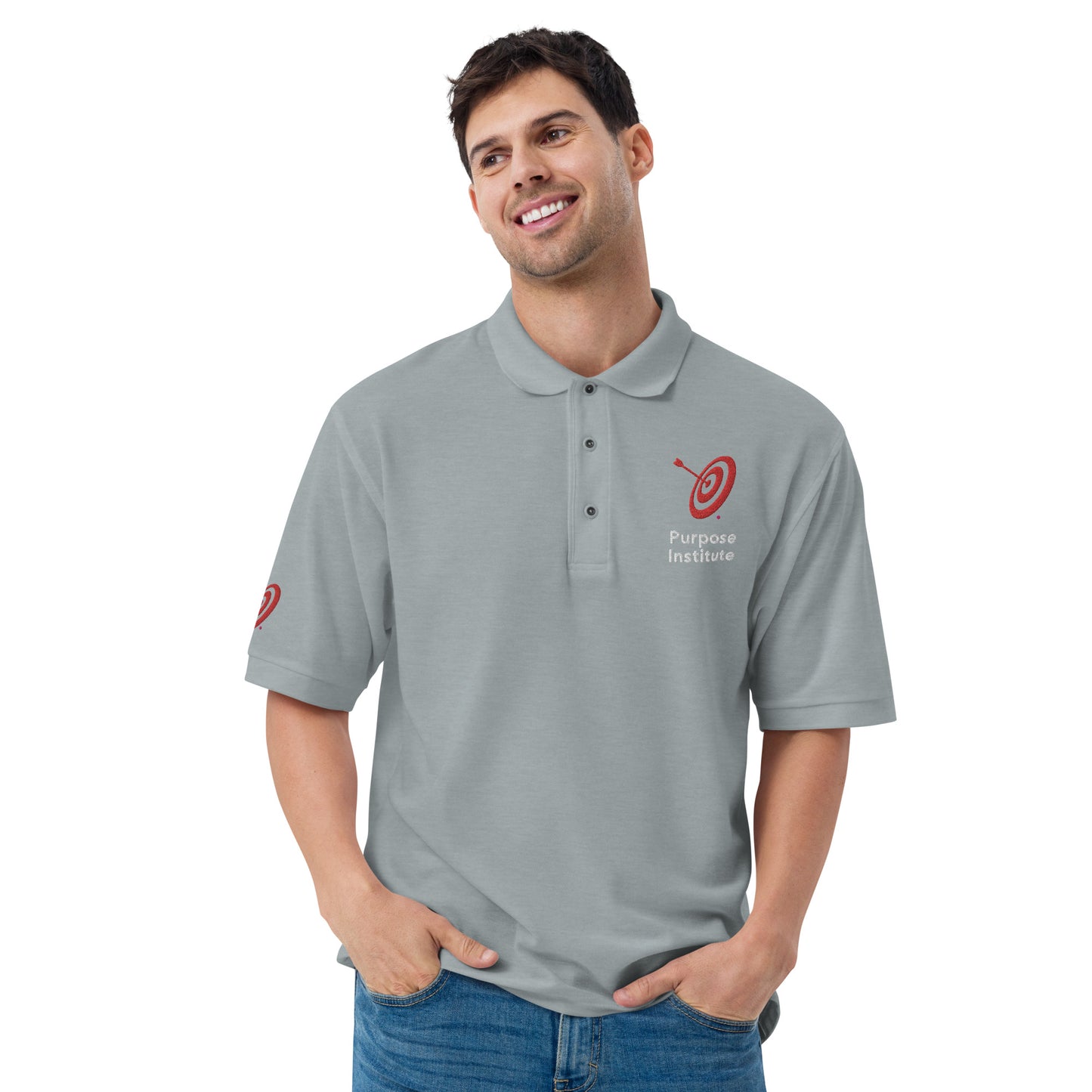 PI Logo Men's Premium Polo