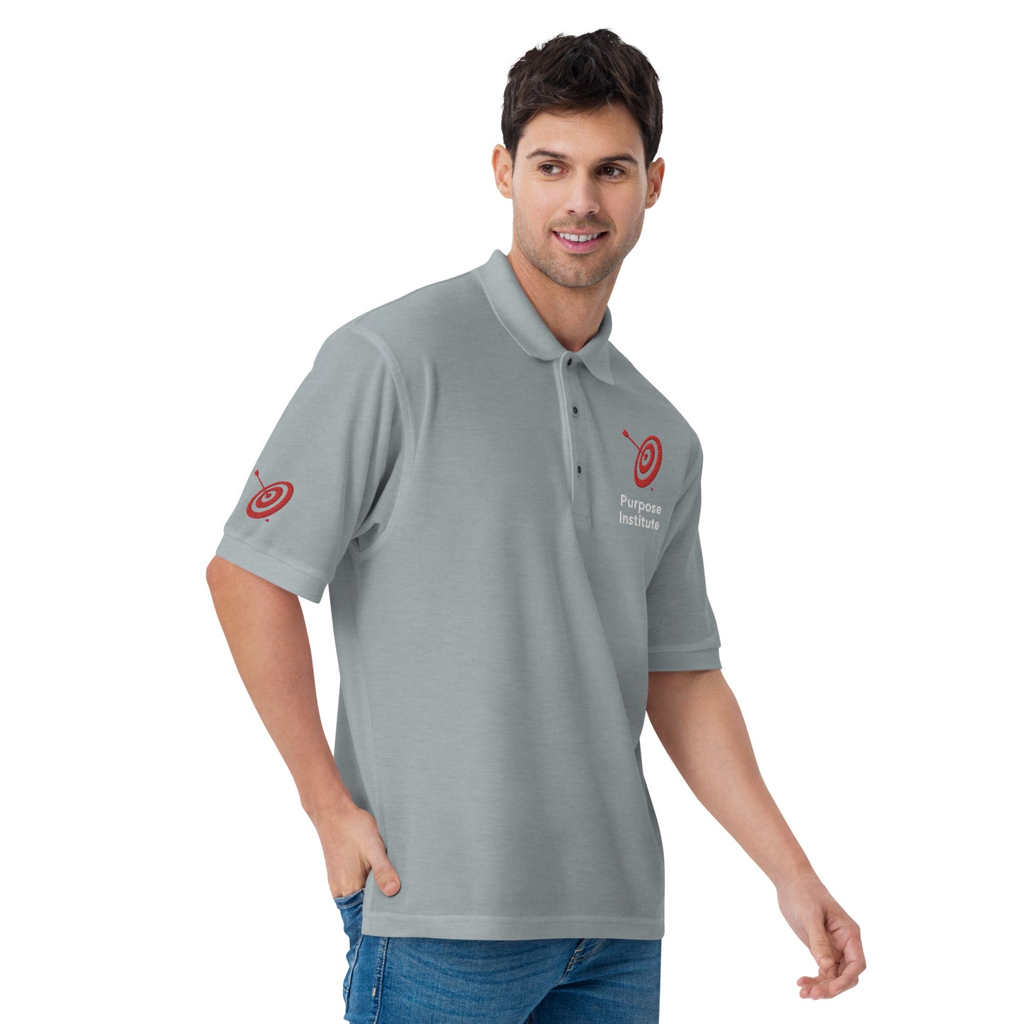 PI Logo Men's Premium Polo