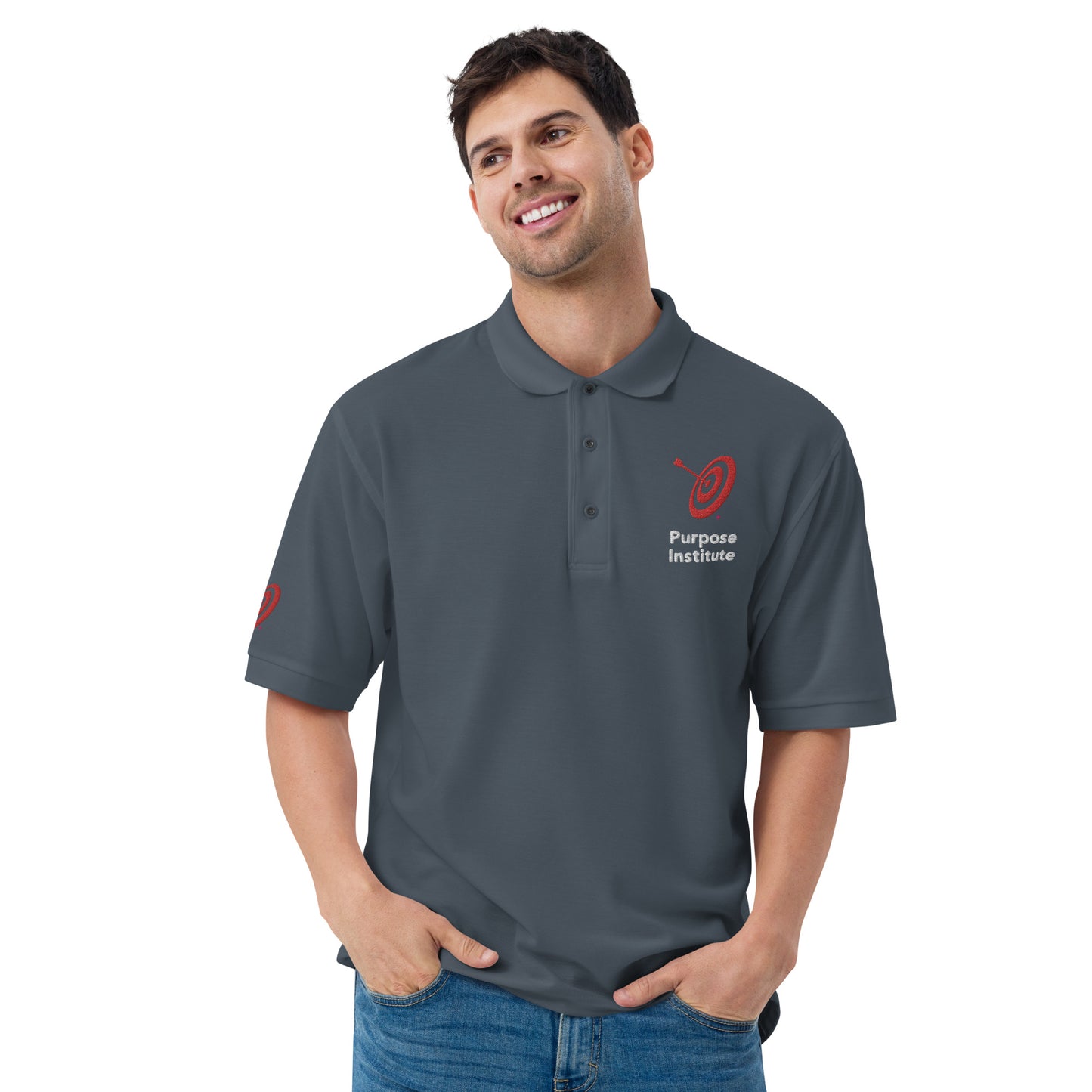 PI Logo Men's Premium Polo