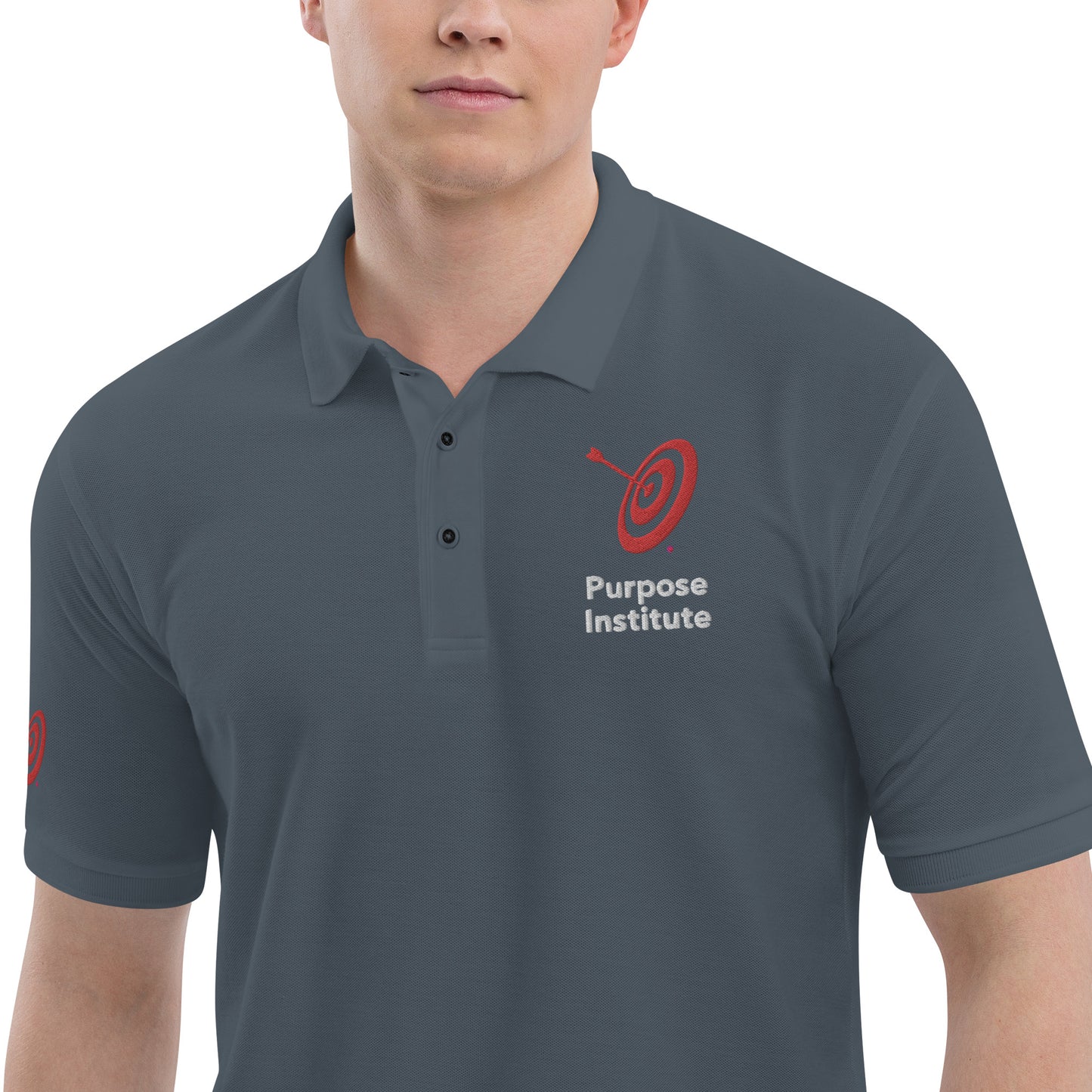 PI Logo Men's Premium Polo