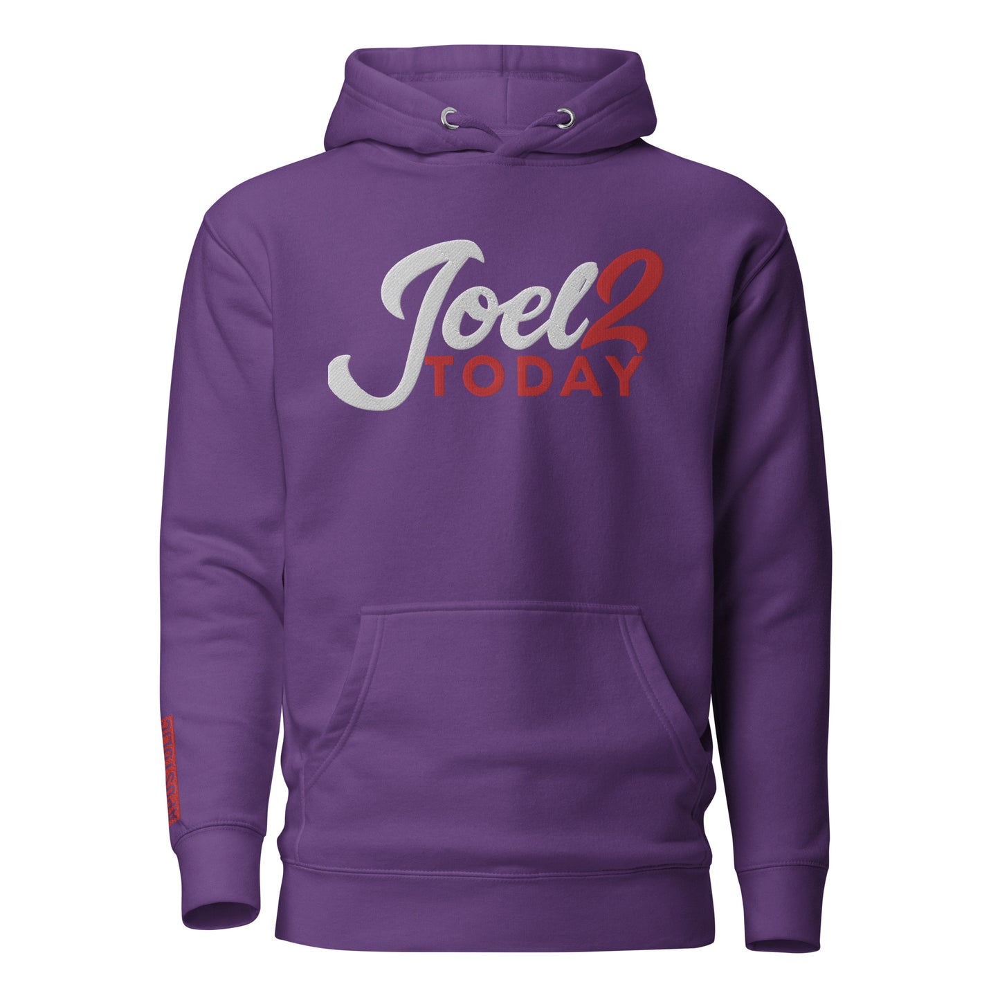 Joel 2 Embroidered Unisex Hoodie