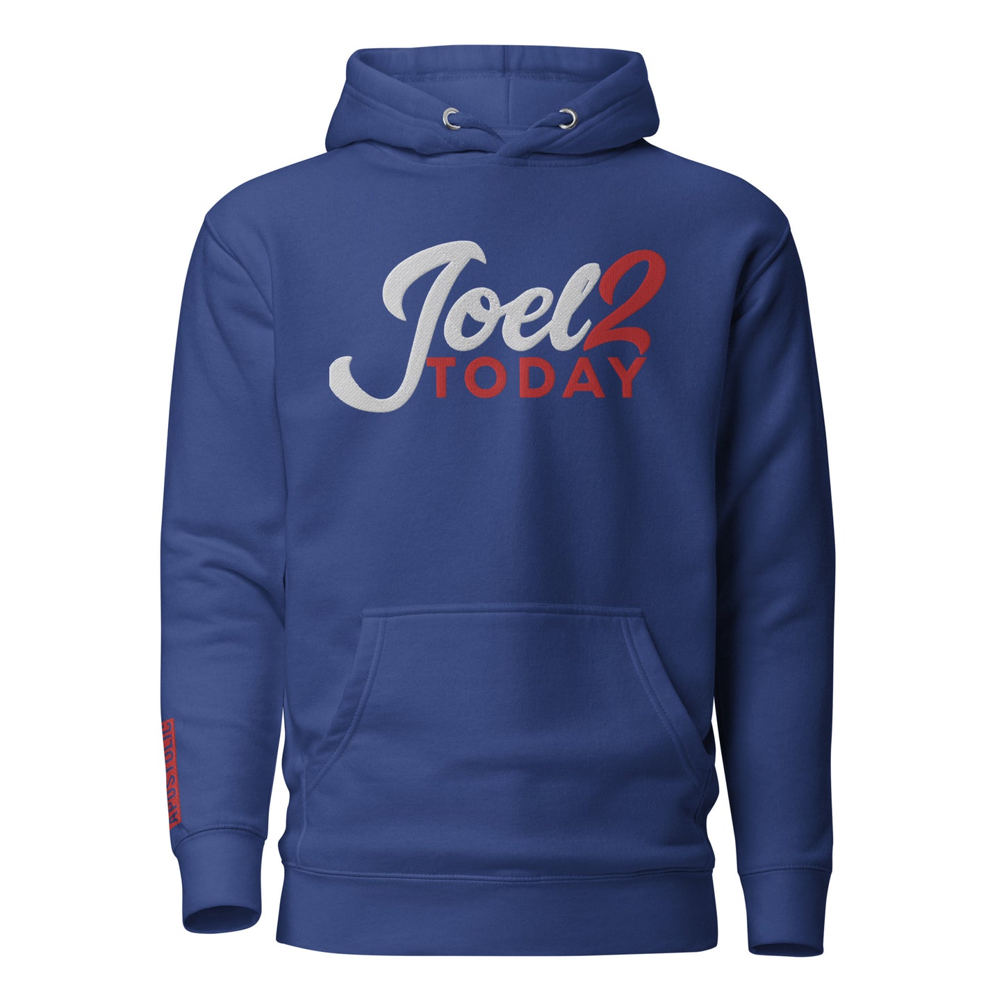 Joel 2 Embroidered Unisex Hoodie