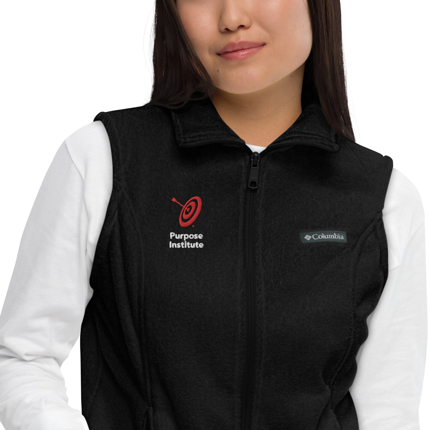 Women’s PI Logo Columbia fleece vest