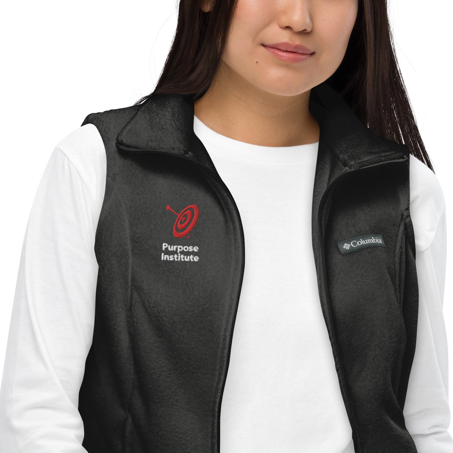 Women’s PI Logo Columbia fleece vest